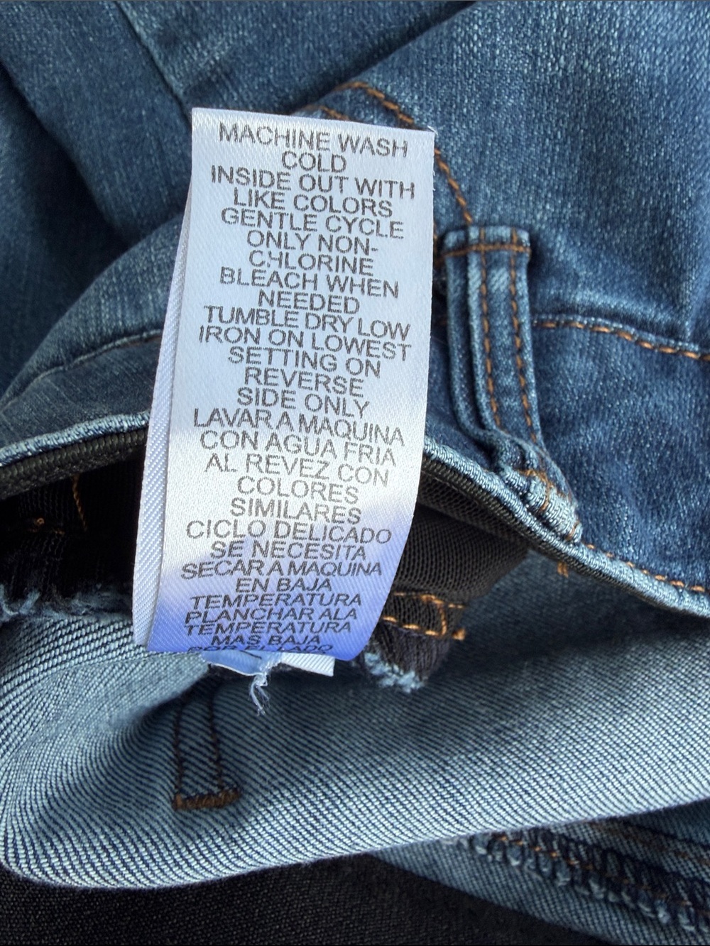 🔥 Democracy Absolution Bootcut Jeans Size 10 Light Wash Stretch Denim - Picture 7 of 7